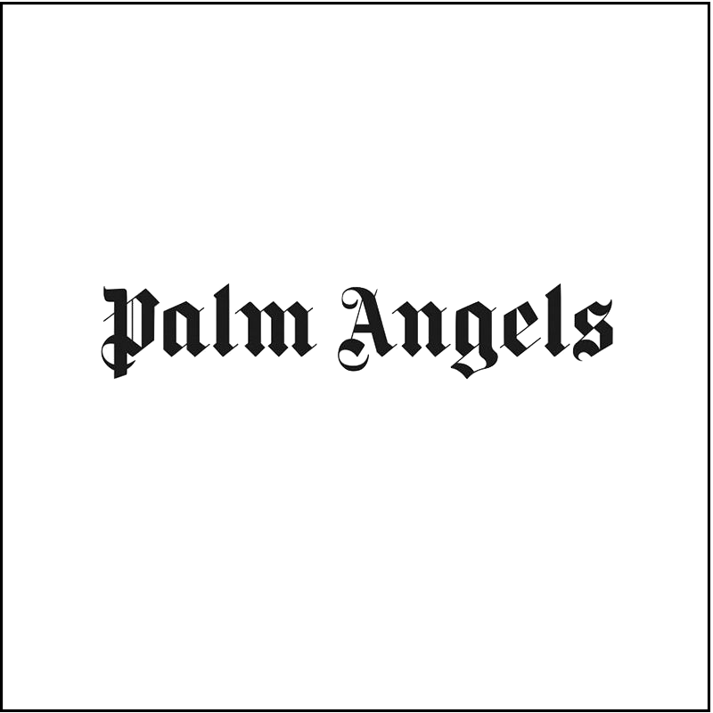 Palm Angels Aspen Heart Sprayed Logo Hoodie Black/White/Purple