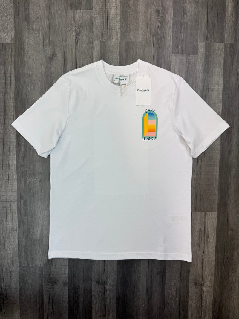 Casablanca 'L'Arche'  T-Shirt - White