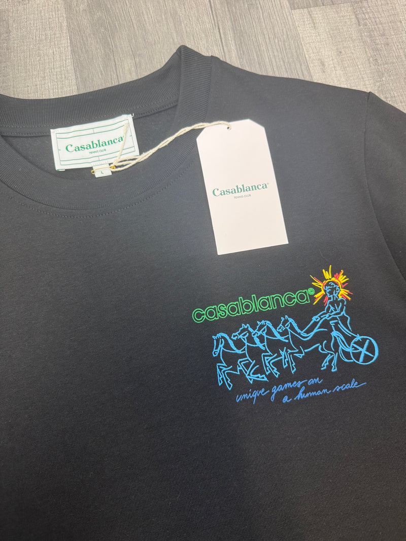 Casablanca Penathlon T-shirt - black