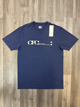 CP Company Garment Dyed T-Shirt - Blue