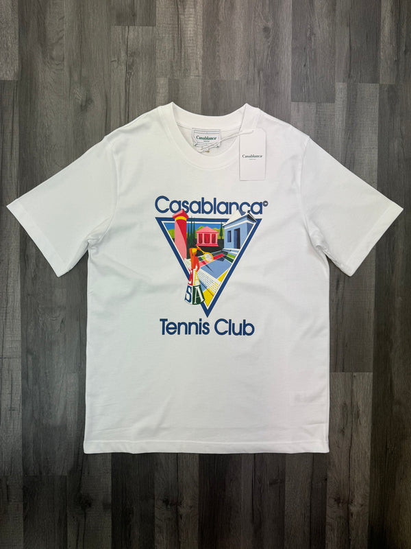 Casablanca Tennis Club  T-Shirt - White