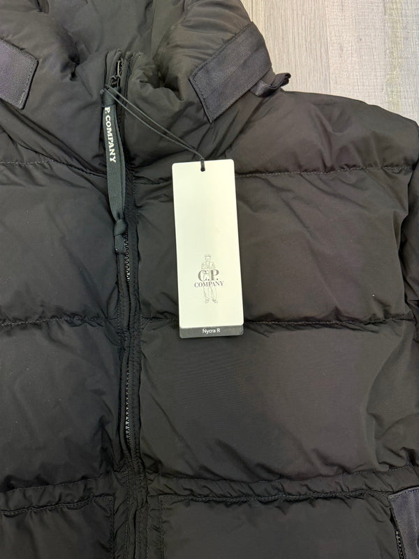 CP Company Nycra R Down Coat - Black