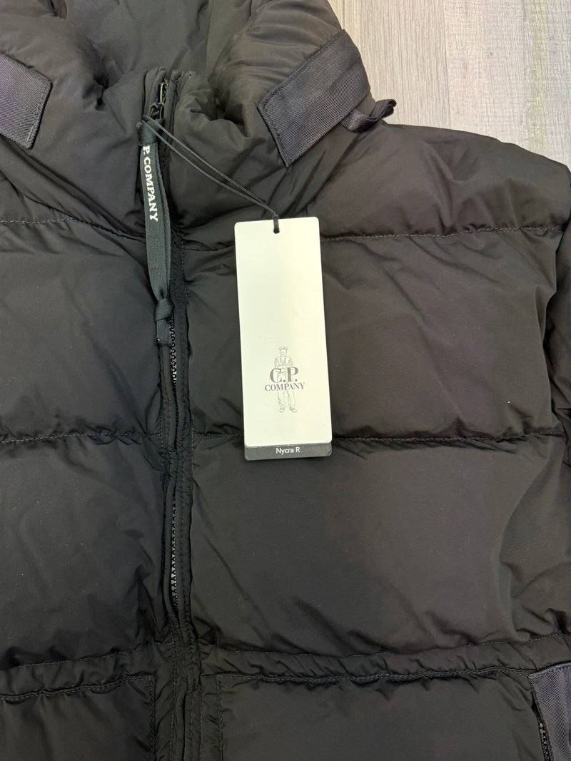 CP Company Nycra R Down Coat - Black