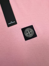 Stone Island Patch Logo T-shirts - Pink