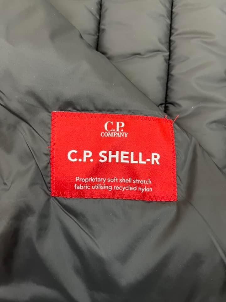 CP Company Shell-R Mixed Vest - Black