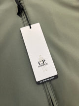 CP Company Fleece Lined Softshell Jacket - Green