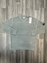 CP Company Crewneck Knit Sweatshirt - Grey