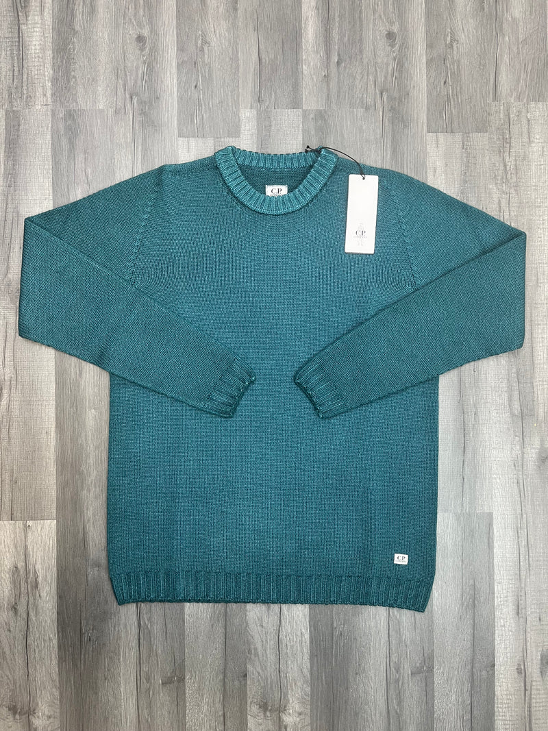 CP Company Merino Wool Sweatshirt - Green