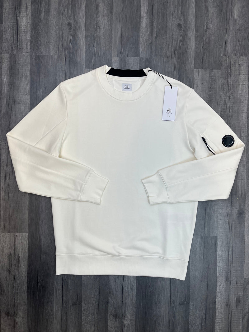 CP Company Lens Sweatshirt - White