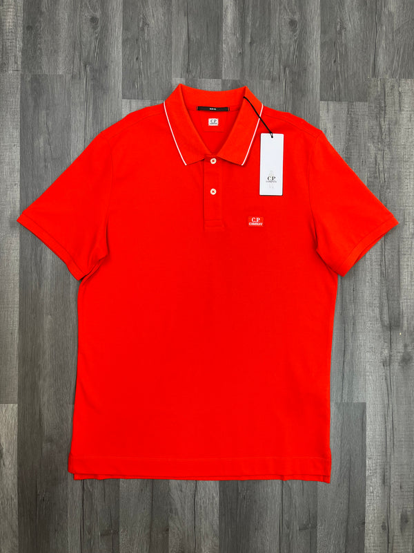 CP Company Polo Shirt - Orange