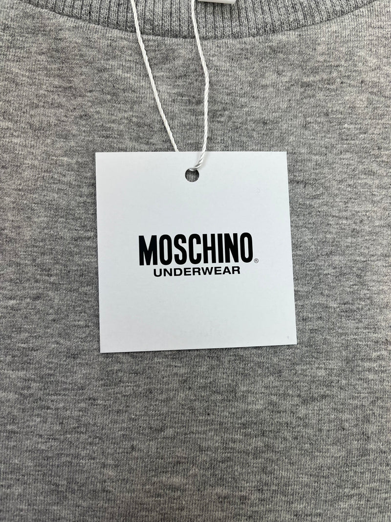 Moschino Arm Tape Sweatshirt - Grey