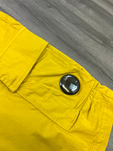 CP Company Cargo Lens Shorts - Mustard