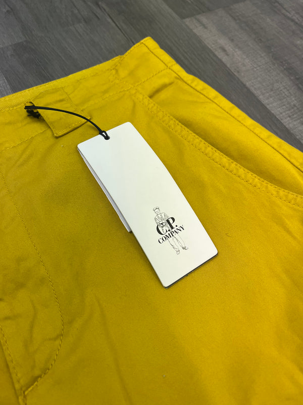 CP Company Cargo Lens Shorts - Mustard